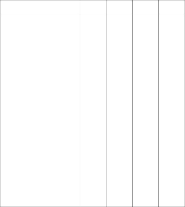 Free Printable 5 Column Charts PDF Template Printables Hub