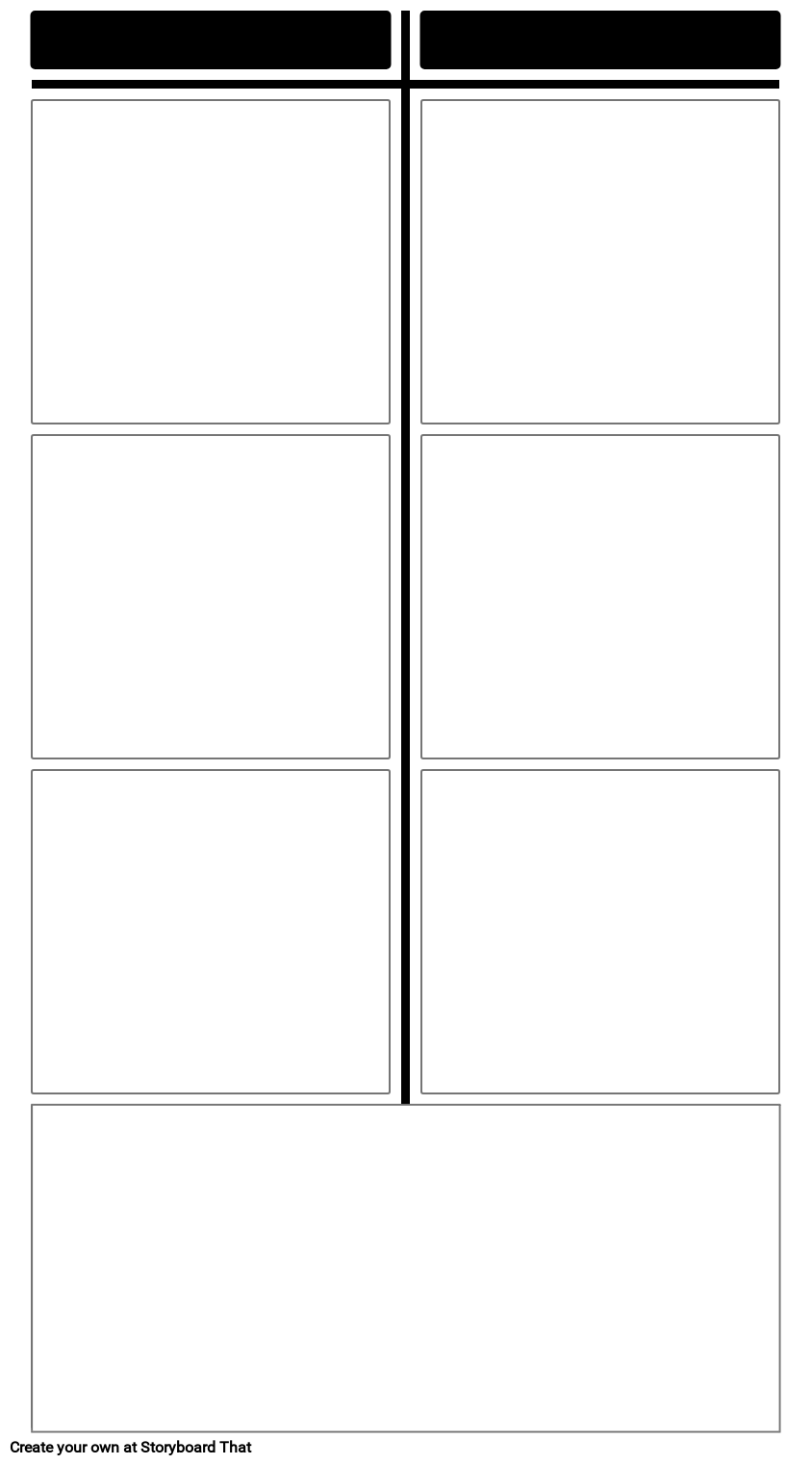 Free T Chart Templates Create With Storyboard That
