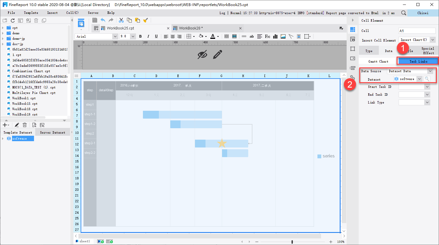 Gantt Chart Examples Tools And Templates FineReport