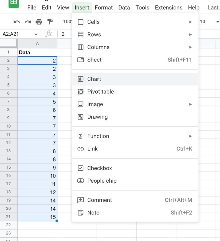 Google Sheets How To Change Number Of Bins In Histogram