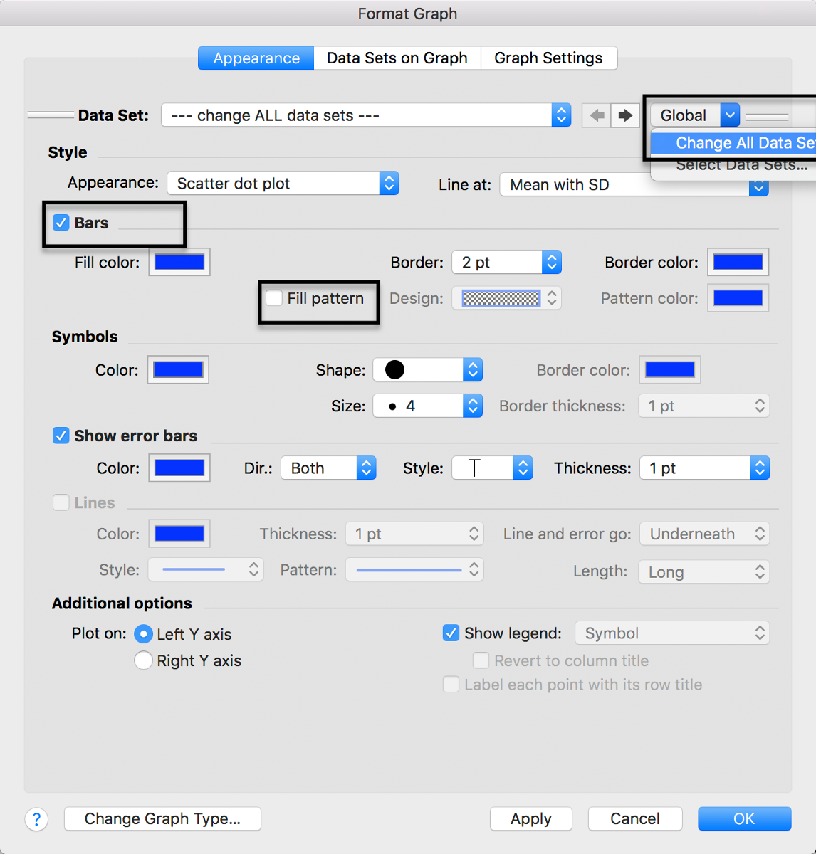 Stacked Column Chart In Graphpad