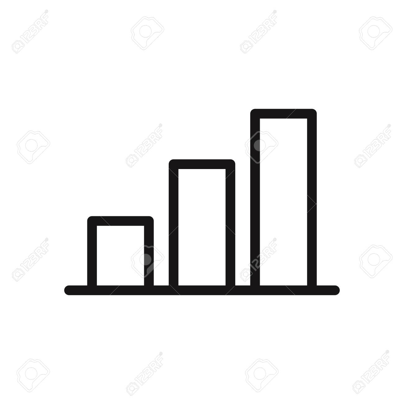 Graphic Bar Chart Icon Royalty Free SVG Cliparts Vectors And Stock Illustration Image 122592549 
