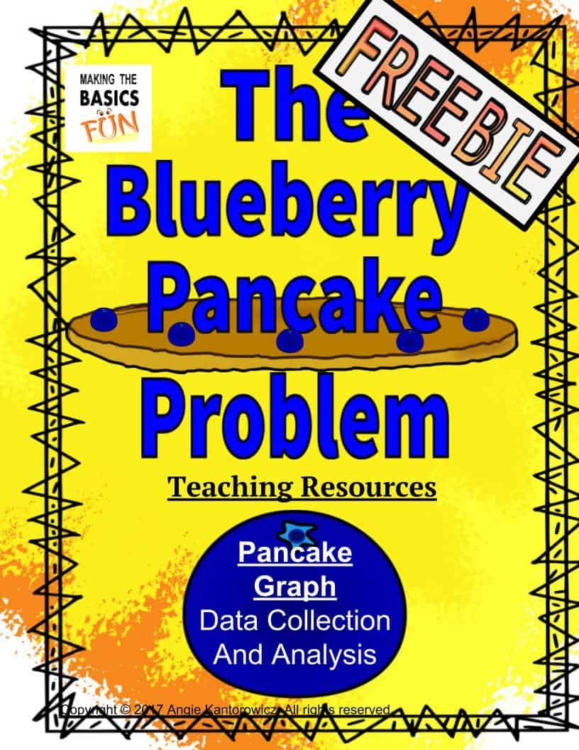 Graphing Freebie With A Pancakes Making The Basics Fun