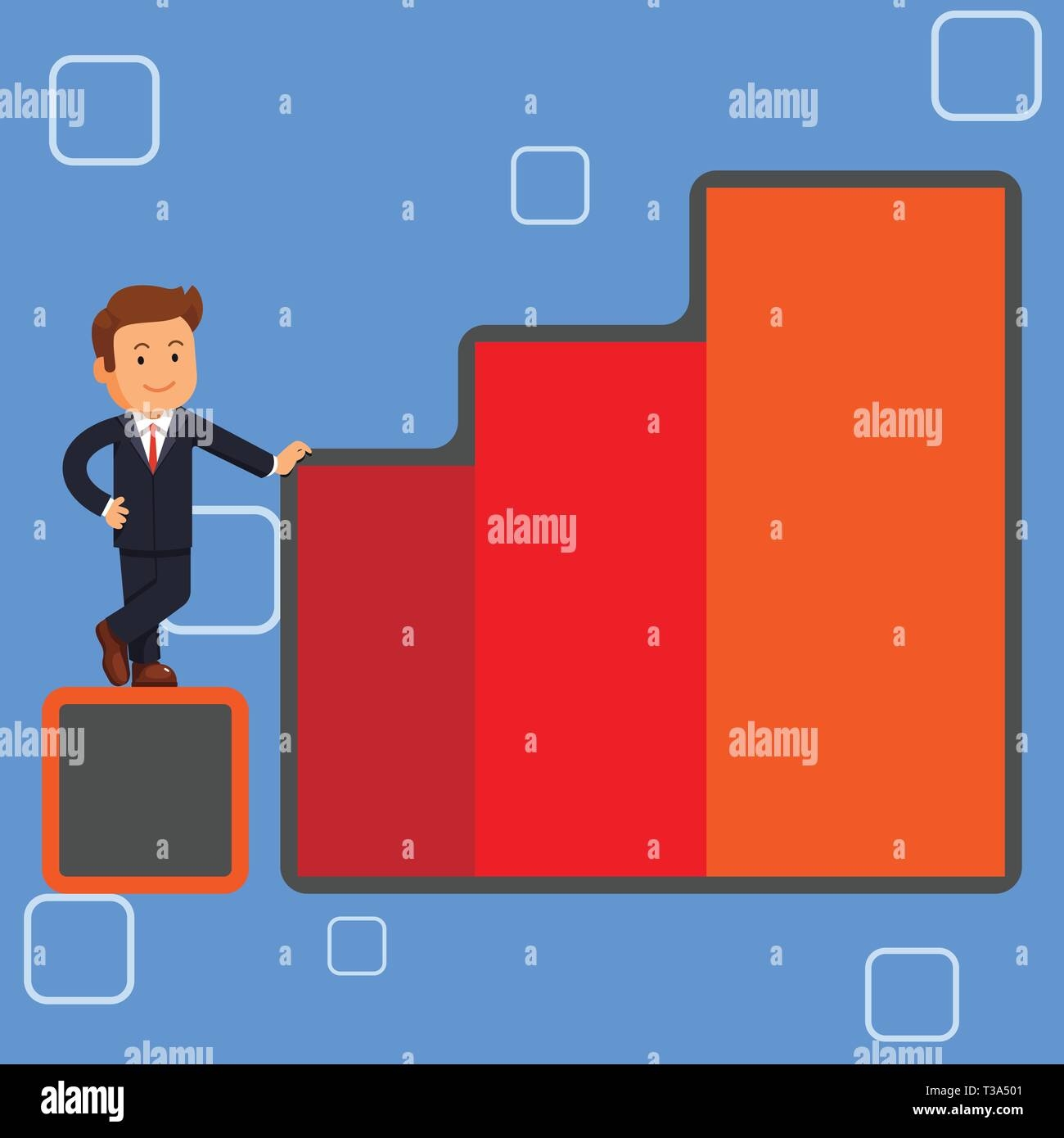 2 Column Chart Customize Blank Template
