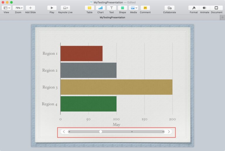 How To Add Charts To Keynote Slides On Mac IPad U0026 IPhone