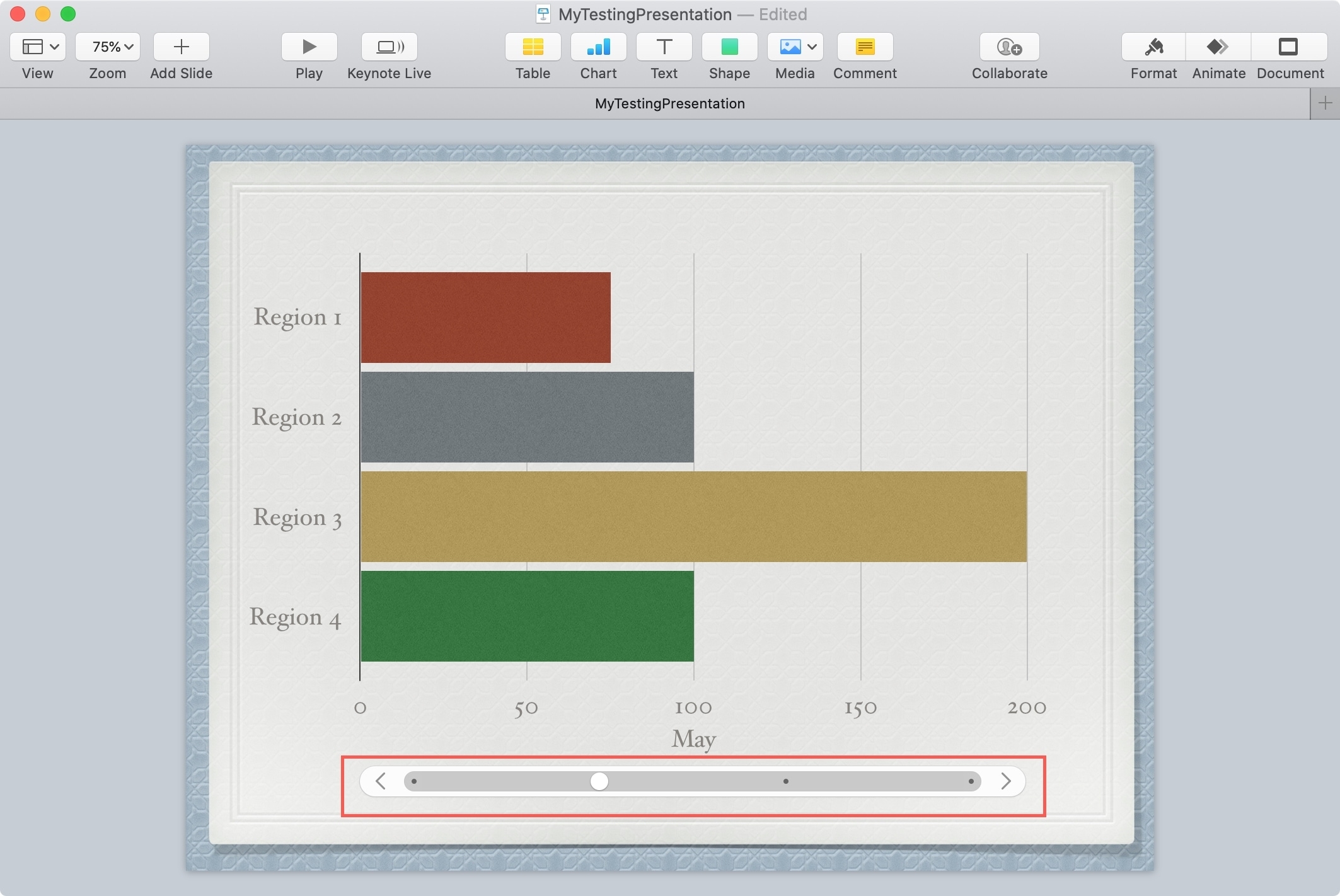 How To Add Charts To Keynote Slides On Mac IPad U0026 IPhone