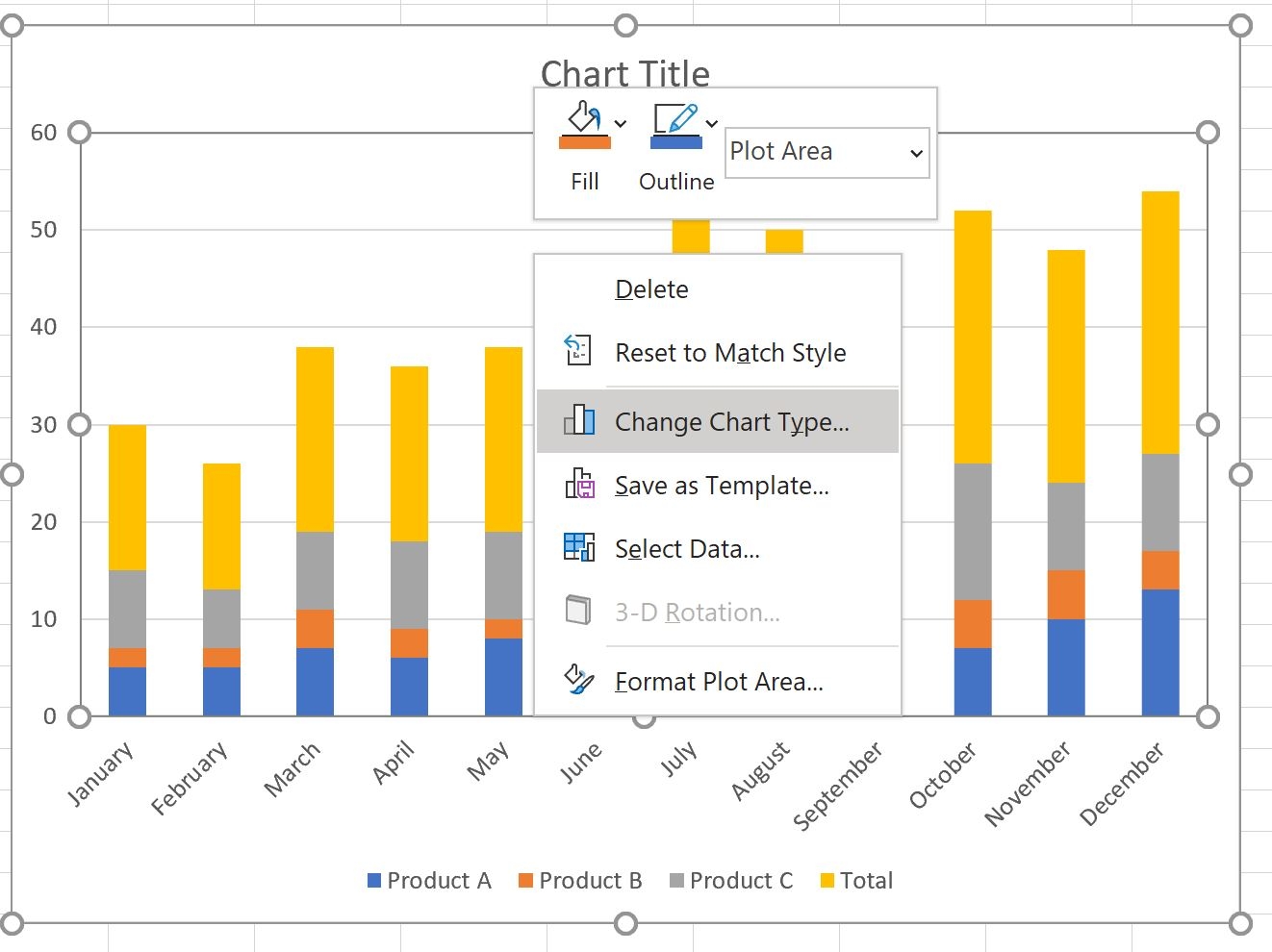 How To Add Total Values To Stacked Bar Chart In Excel