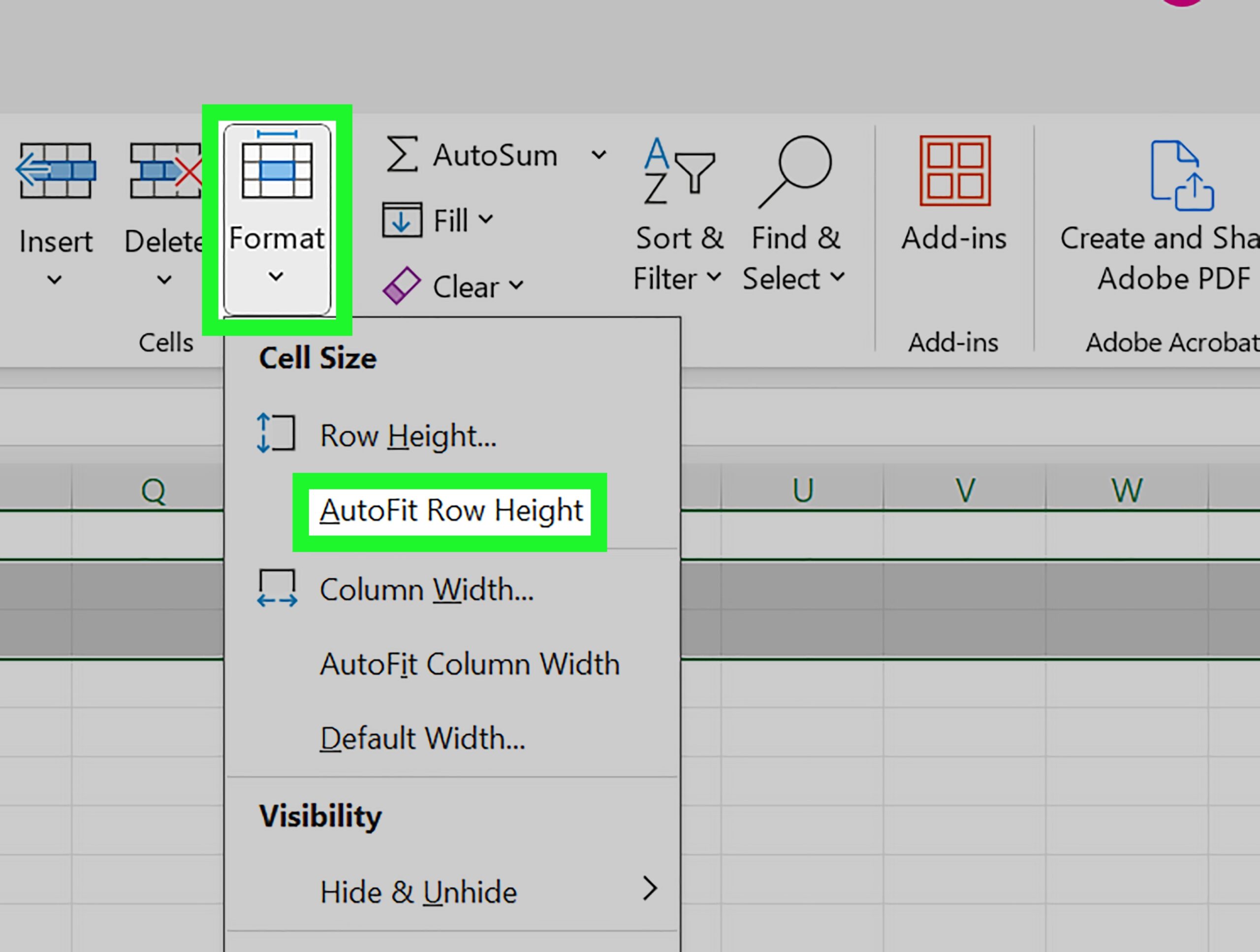 How To Adjust Cell Size In Excel Resizing Merging U0026 More