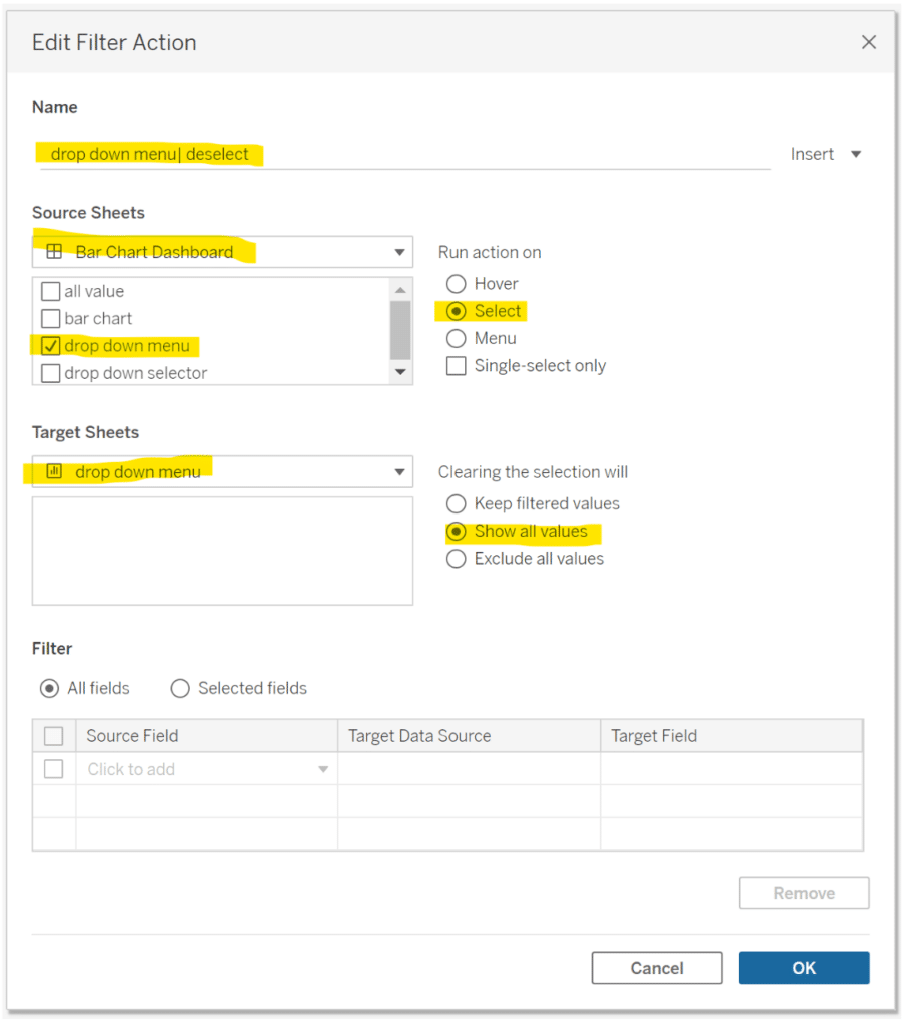 How To Completely Customize Multi Select Filters In Tableau