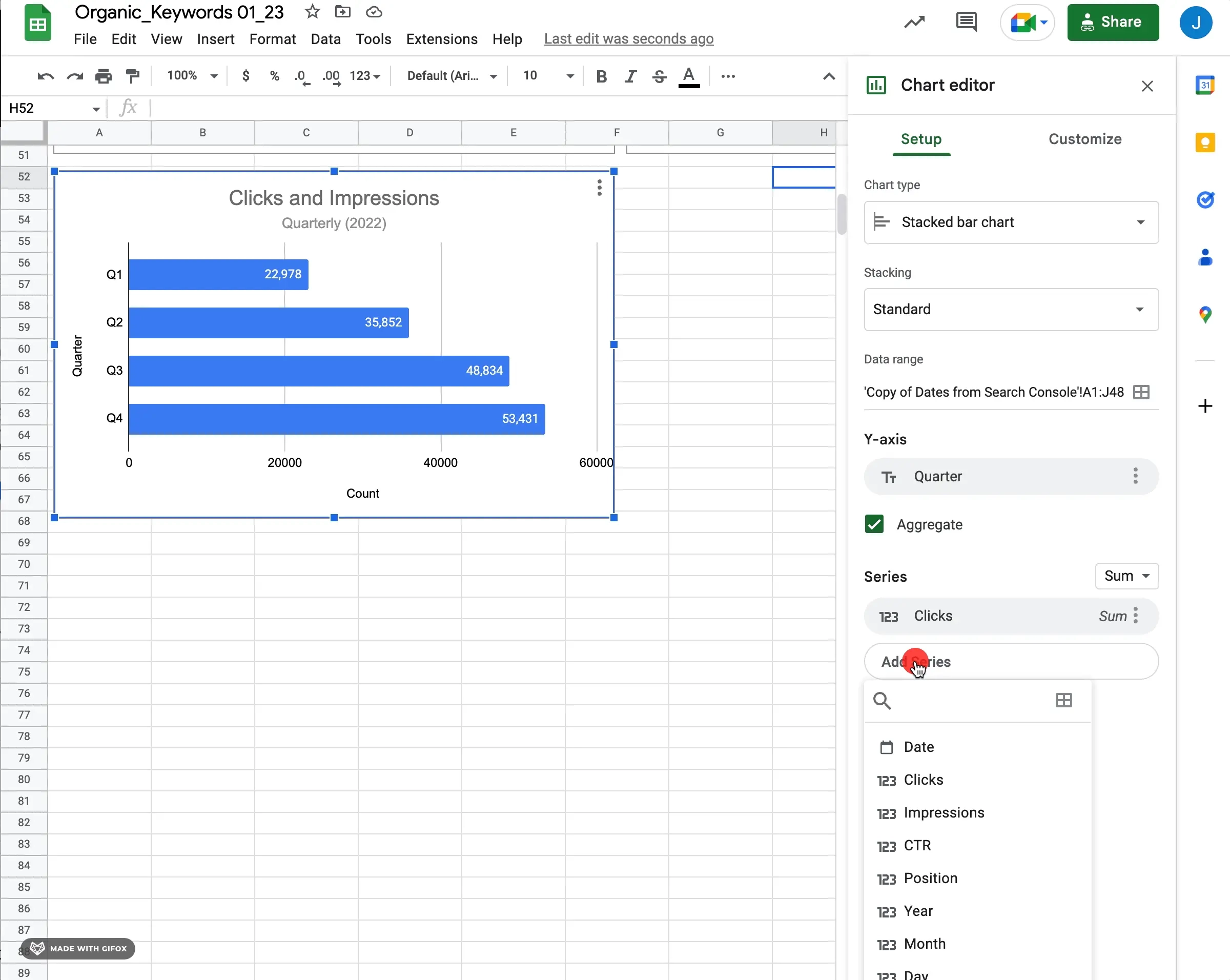 Stacked Column Chart From Multiple Workbooks
