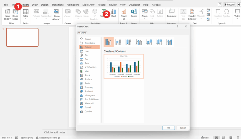 How To Create A Bar Chart In PowerPoint Fast U0026 Easy 
