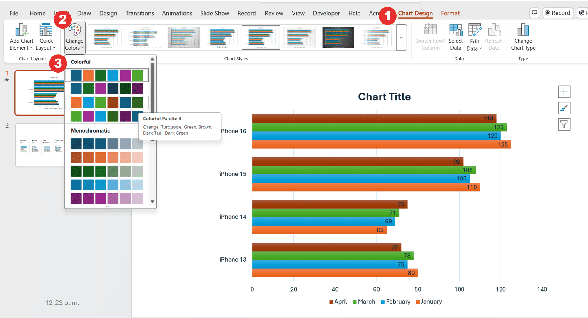 How To Create A Bar Chart In PowerPoint Fast U0026 Easy 