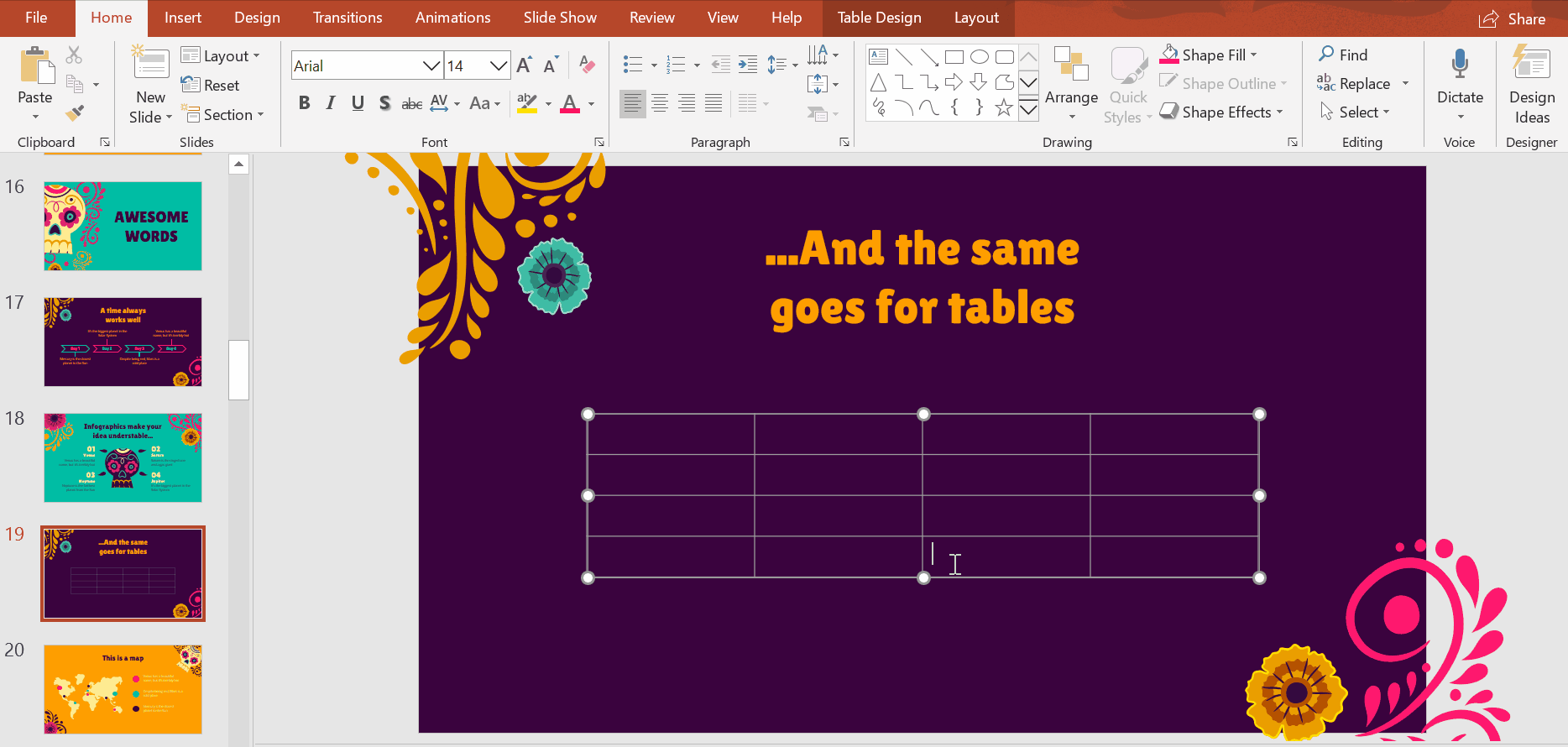 How To Create And Format Tables In PowerPoint Tutorial