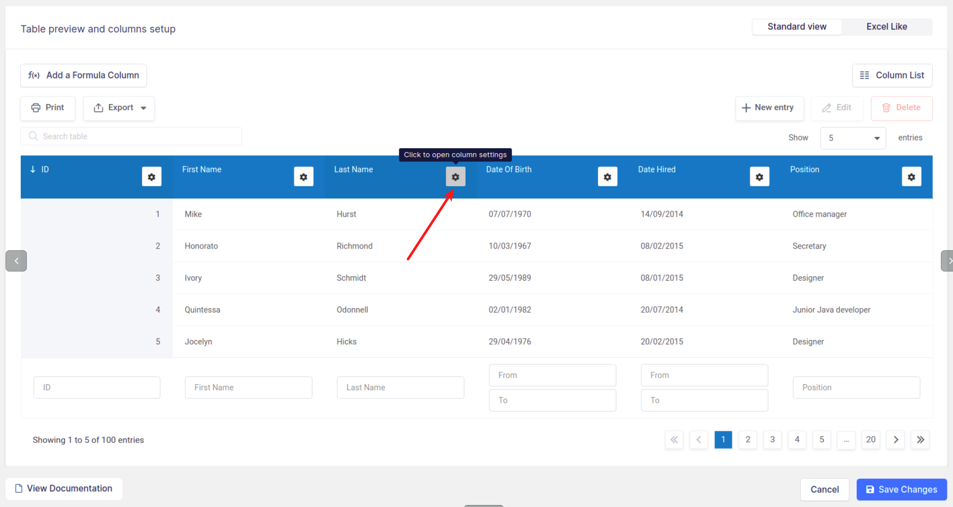 How To Create Statistical Tables In WordPress
