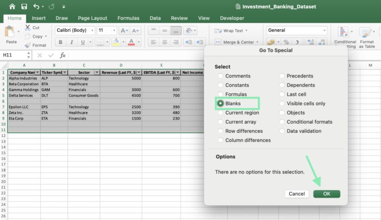 How To Find And Remove Blank Rows In Excel Downloadable Template 