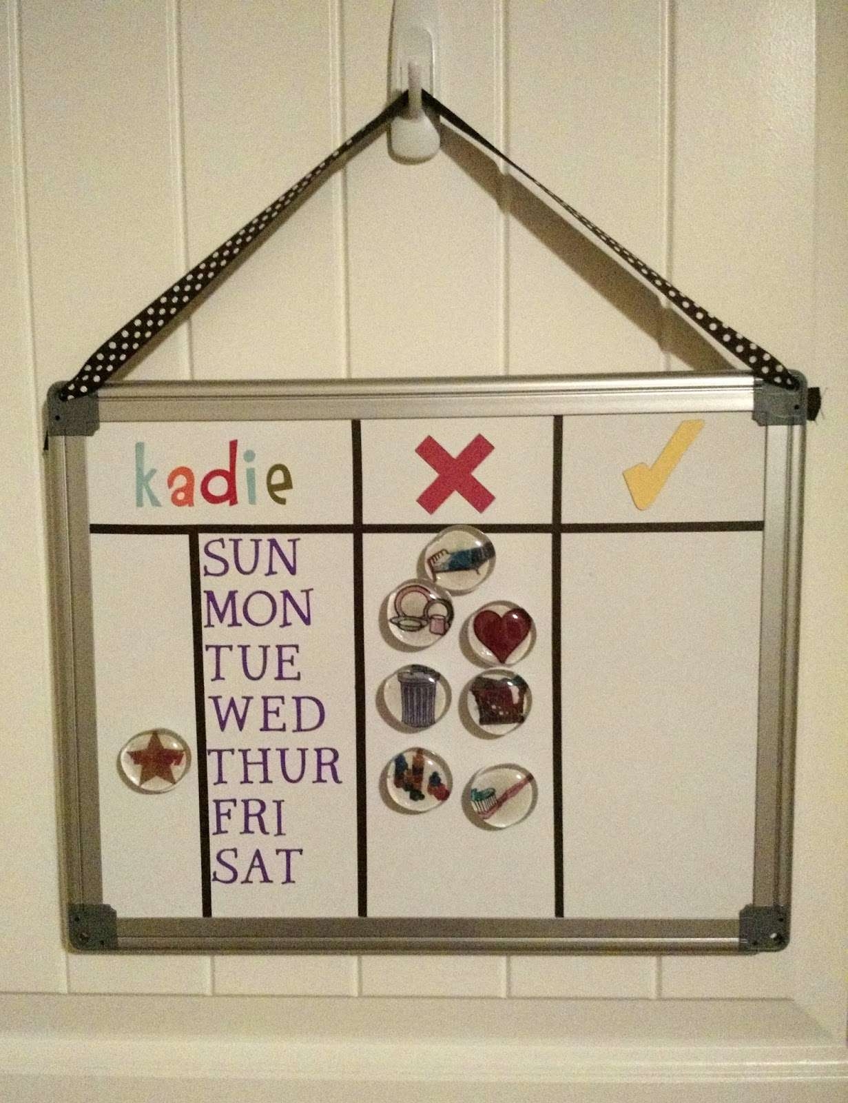 How To Make A Chore Chart For Preschoolers Sunshine And Munchkins
