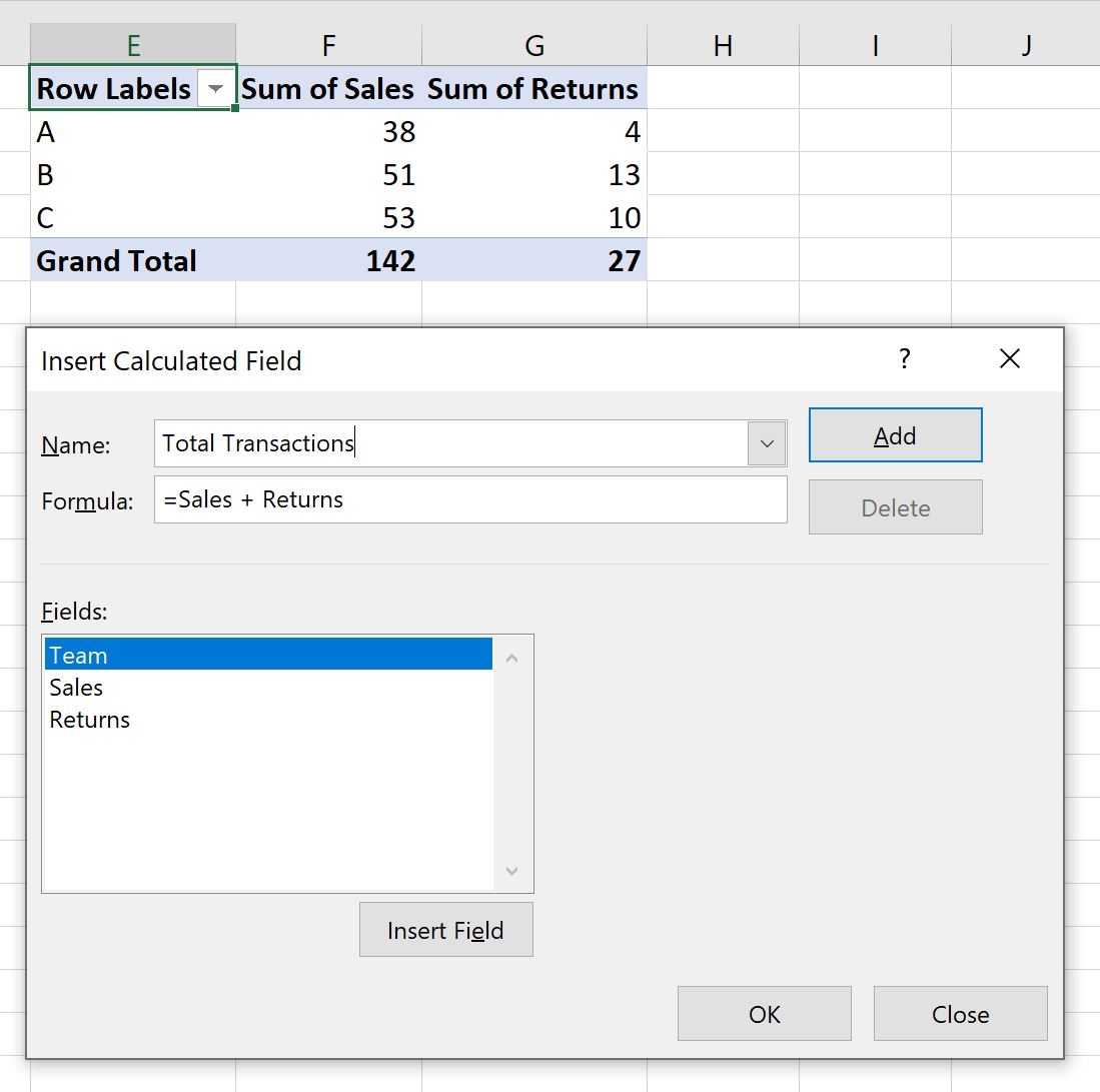 How To Sum Two Columns In A Pivot Table In Excel How To Sum Two Columns In A Pivot Table In Excel