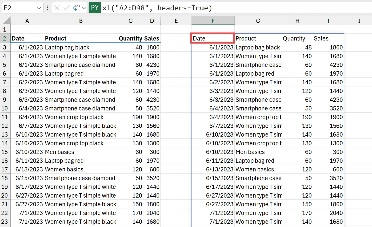 How To Use Python In Excel Xelplus Leila Gharani