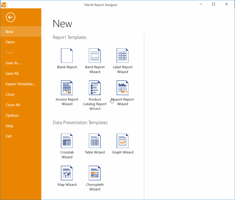 How To Use SQLite With Telerik Reporting Standalone Report 