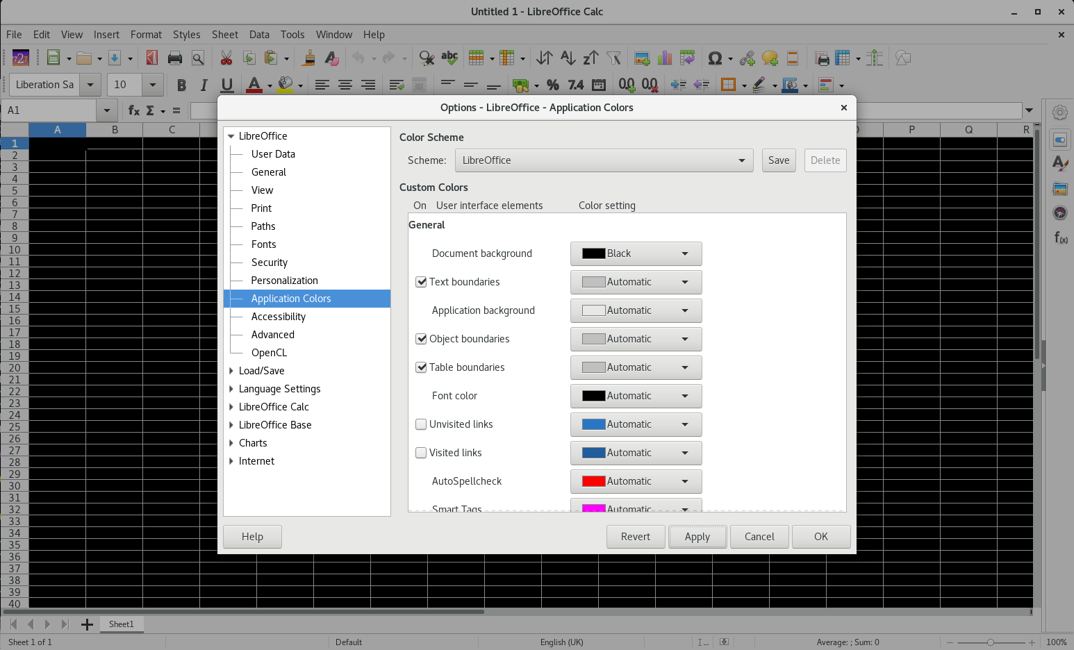 Libreoffice Chart All Columns Tint Color