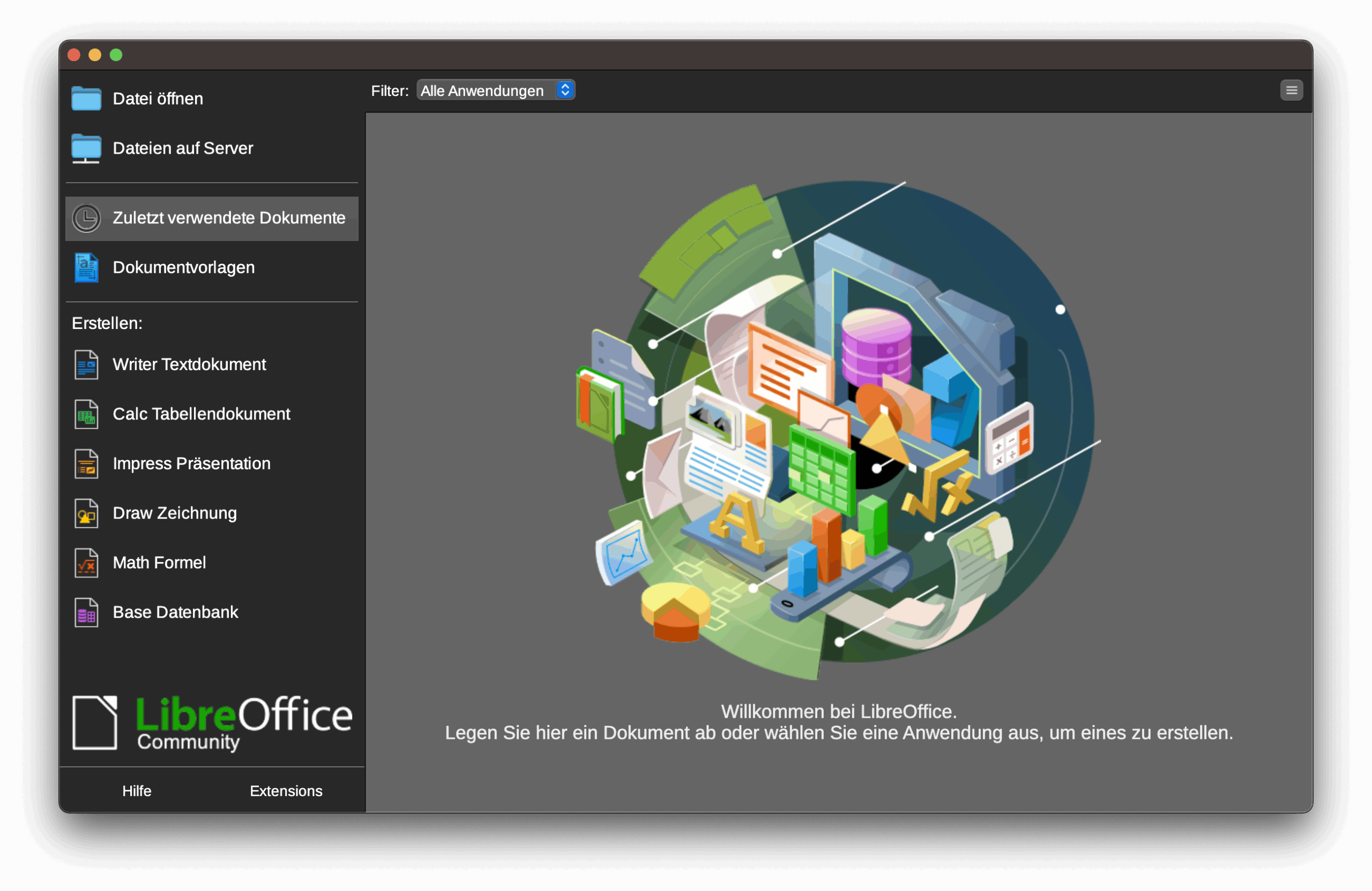 Libre Office Column Chart