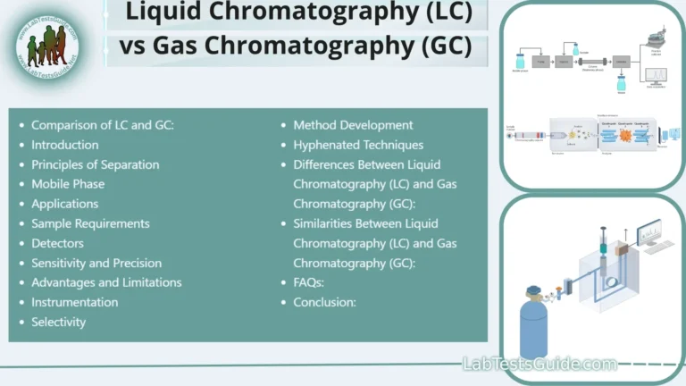 Liquid Chromatography LC Vs Gas Chromatography GC A 