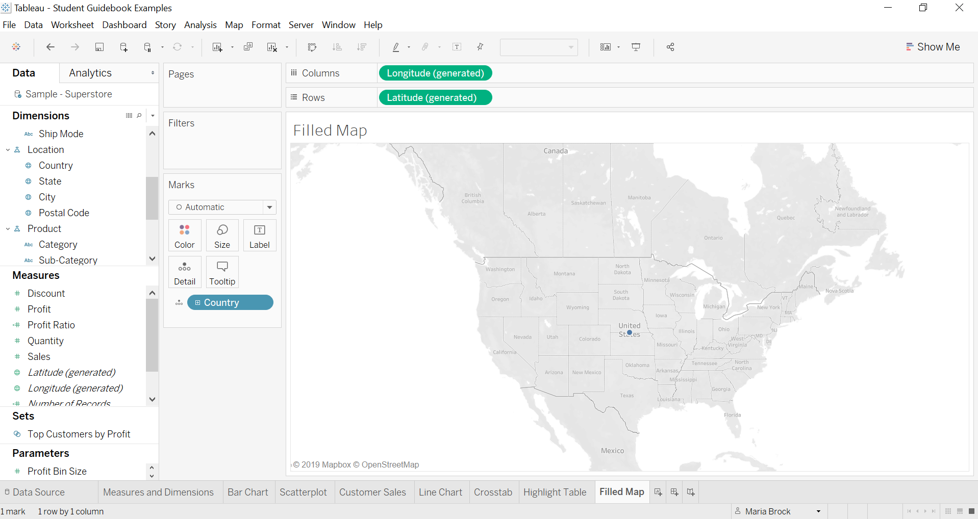 Maps The Tableau Student Guide