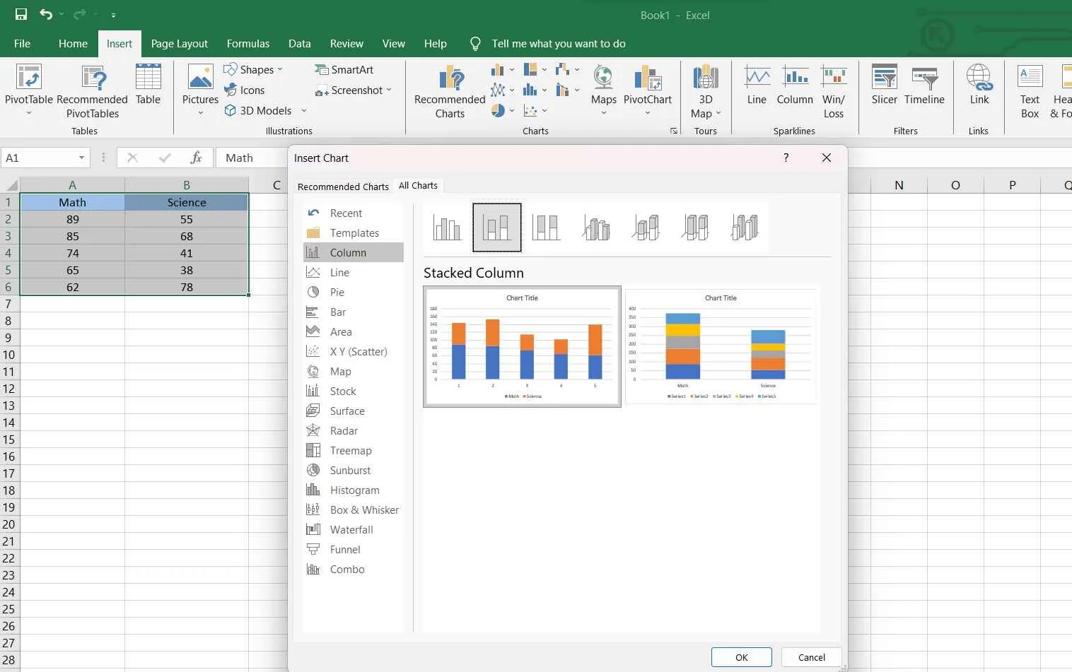 Mastering Stacked Column Charts In Excel A Step by Step Guide