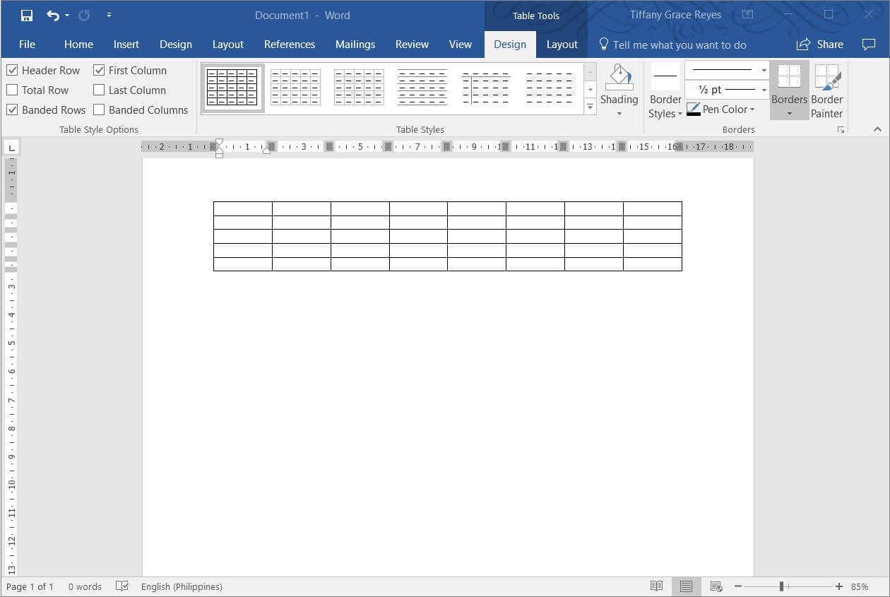 Method To Diagonally Split Cells In Word