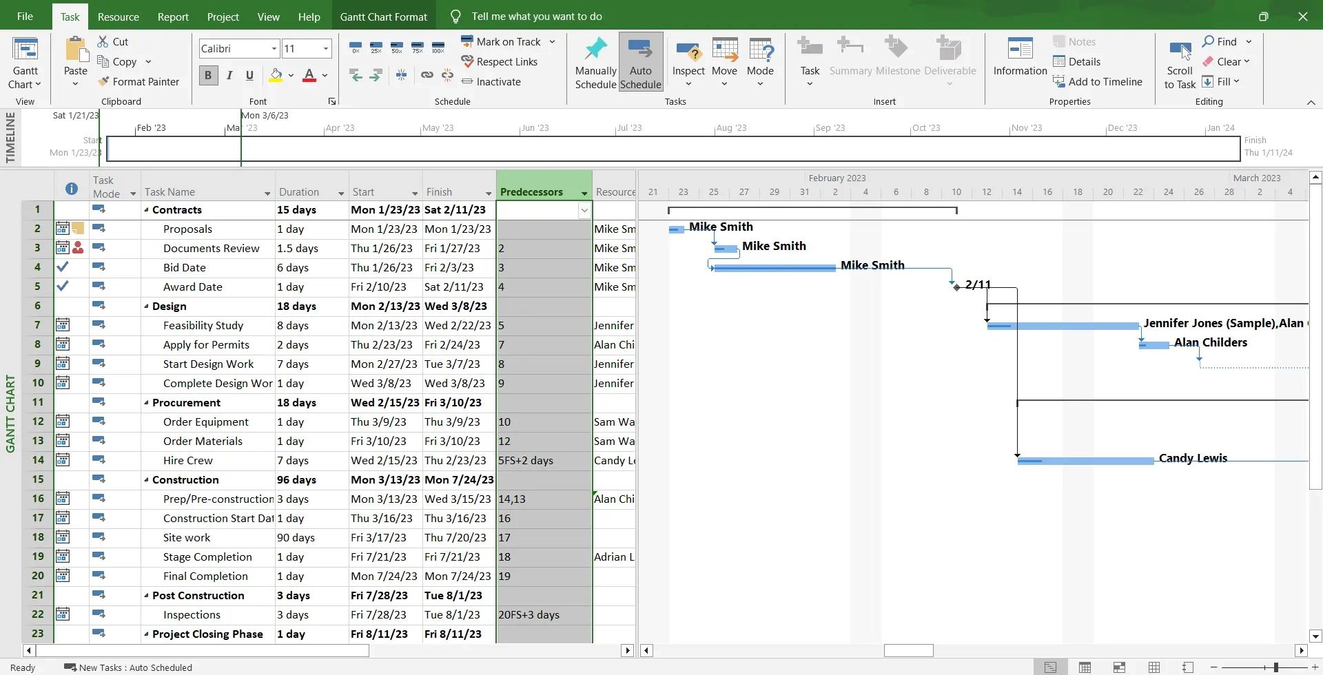 Microsoft Project Gantt Chart A How to Guide With Pros Cons U0026 Alternatives