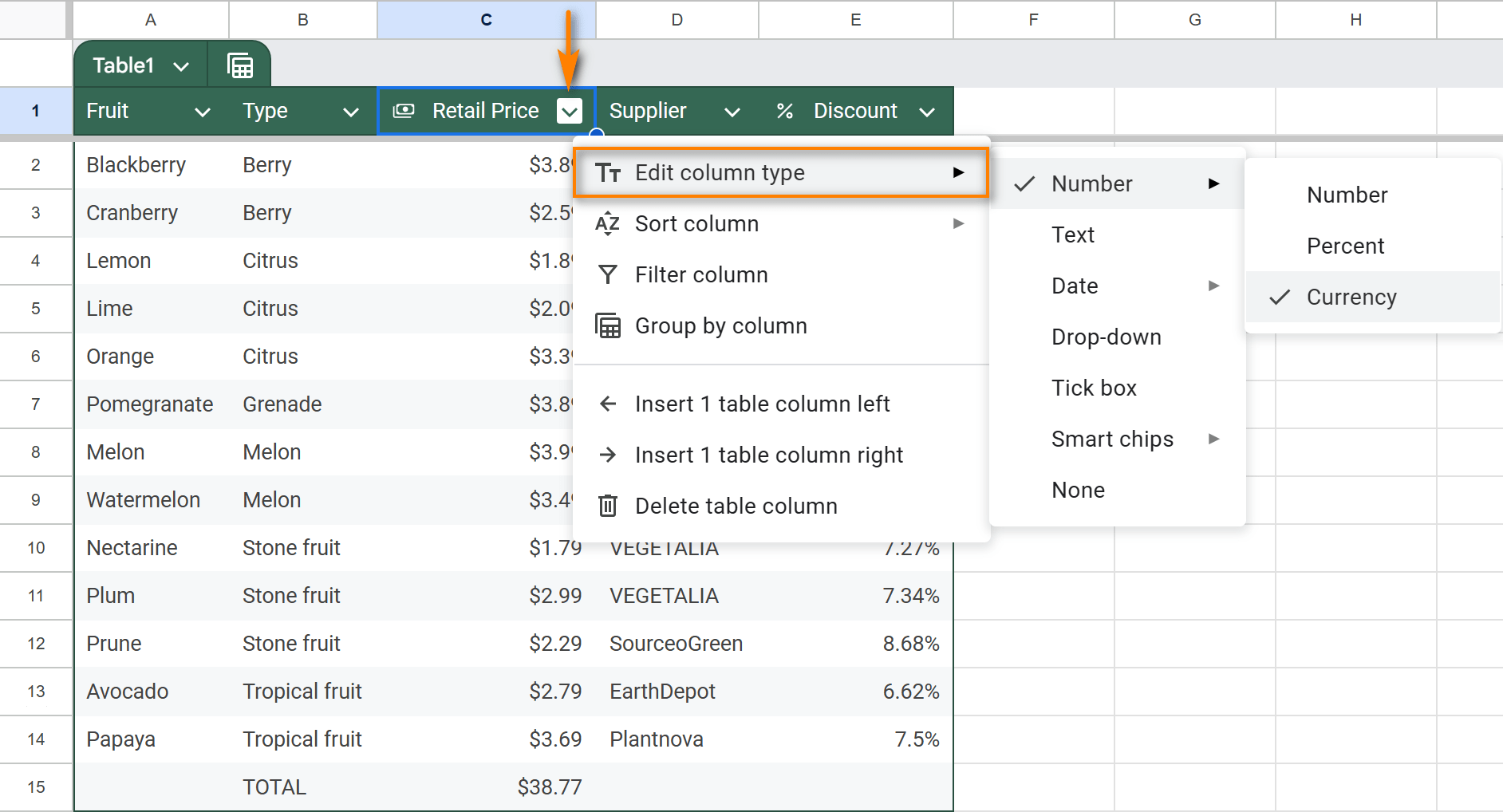 Only Guide You Need To Make A Table In Google Sheets