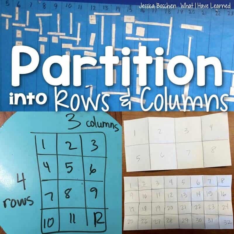 Partition Rectangles Into Rows U0026 Columns