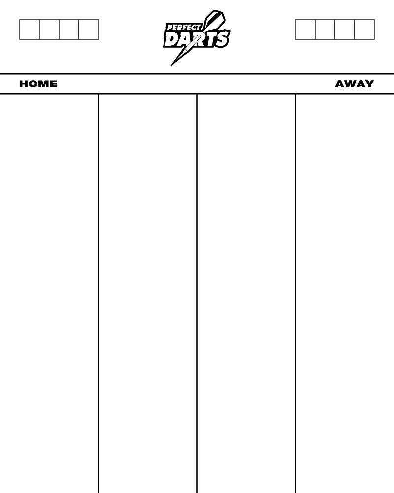 Blank 5 Column Chart Printable
