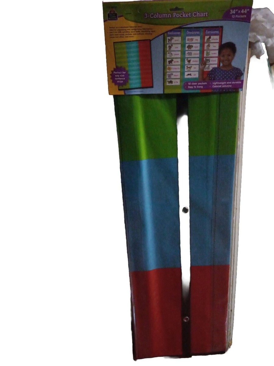 Pocket Chart White Teaching Supplies For Sale EBay