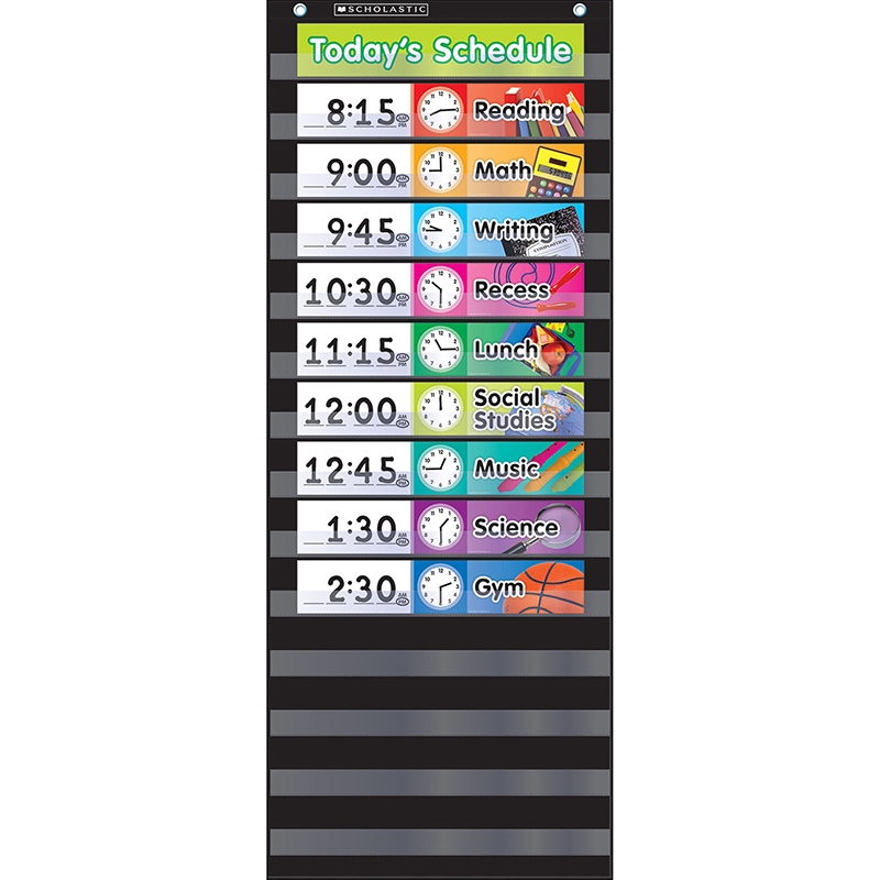 Pocket Charts And Accessories Pocket Charts For Classroom Activities The School Box Inc