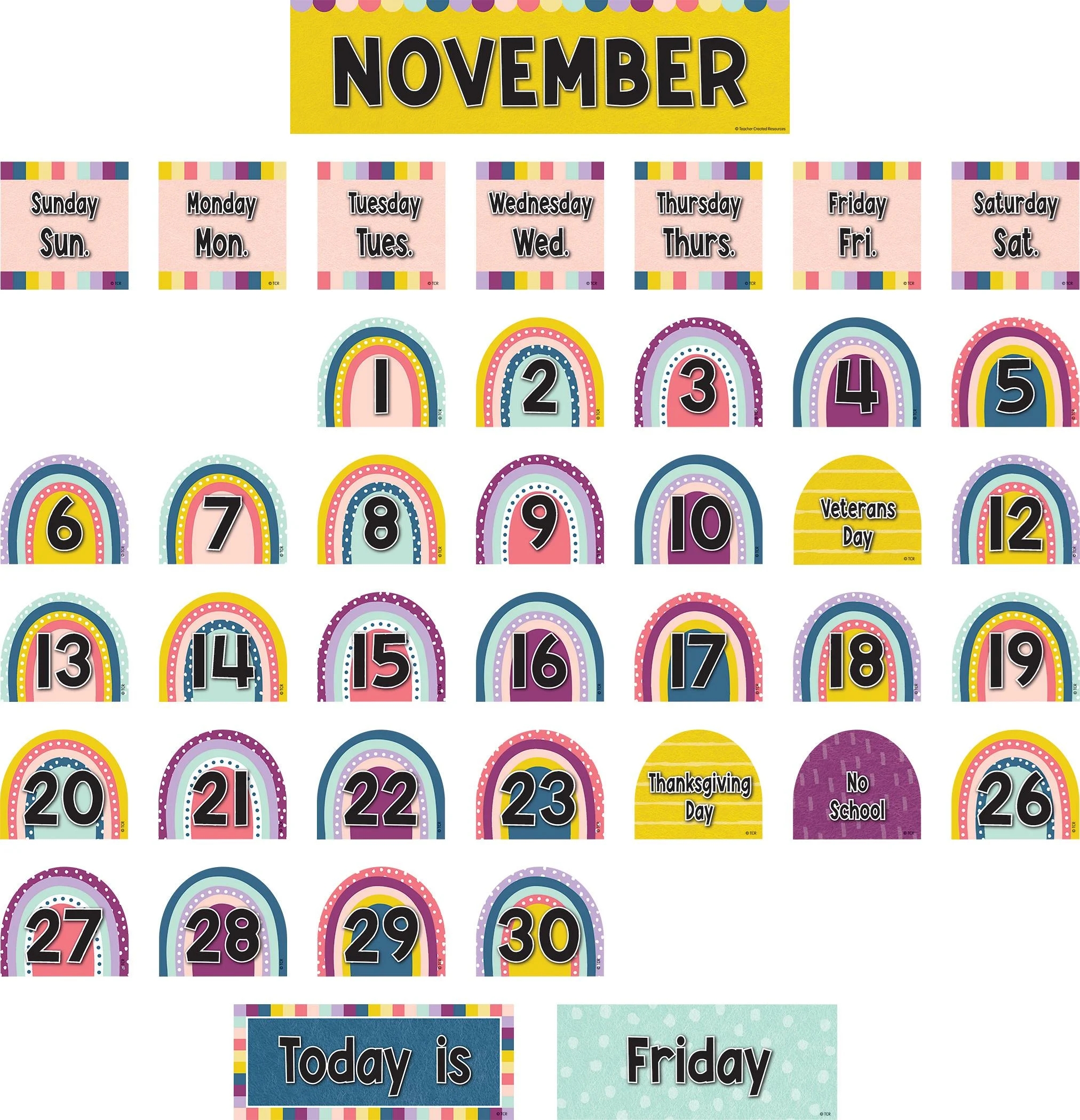 Single Column Pocket Chart