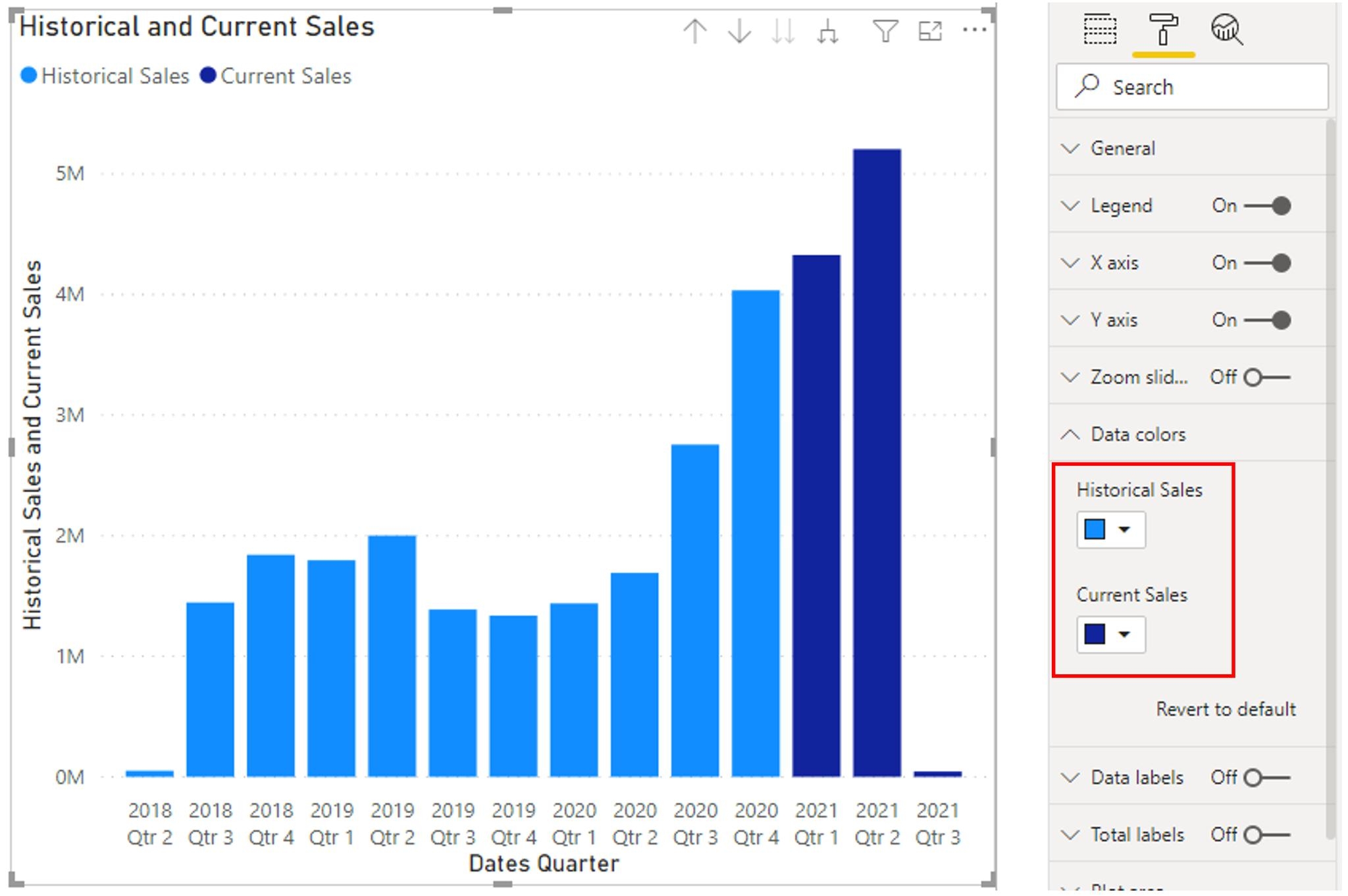 Powerpoint Column Chart Change Colors