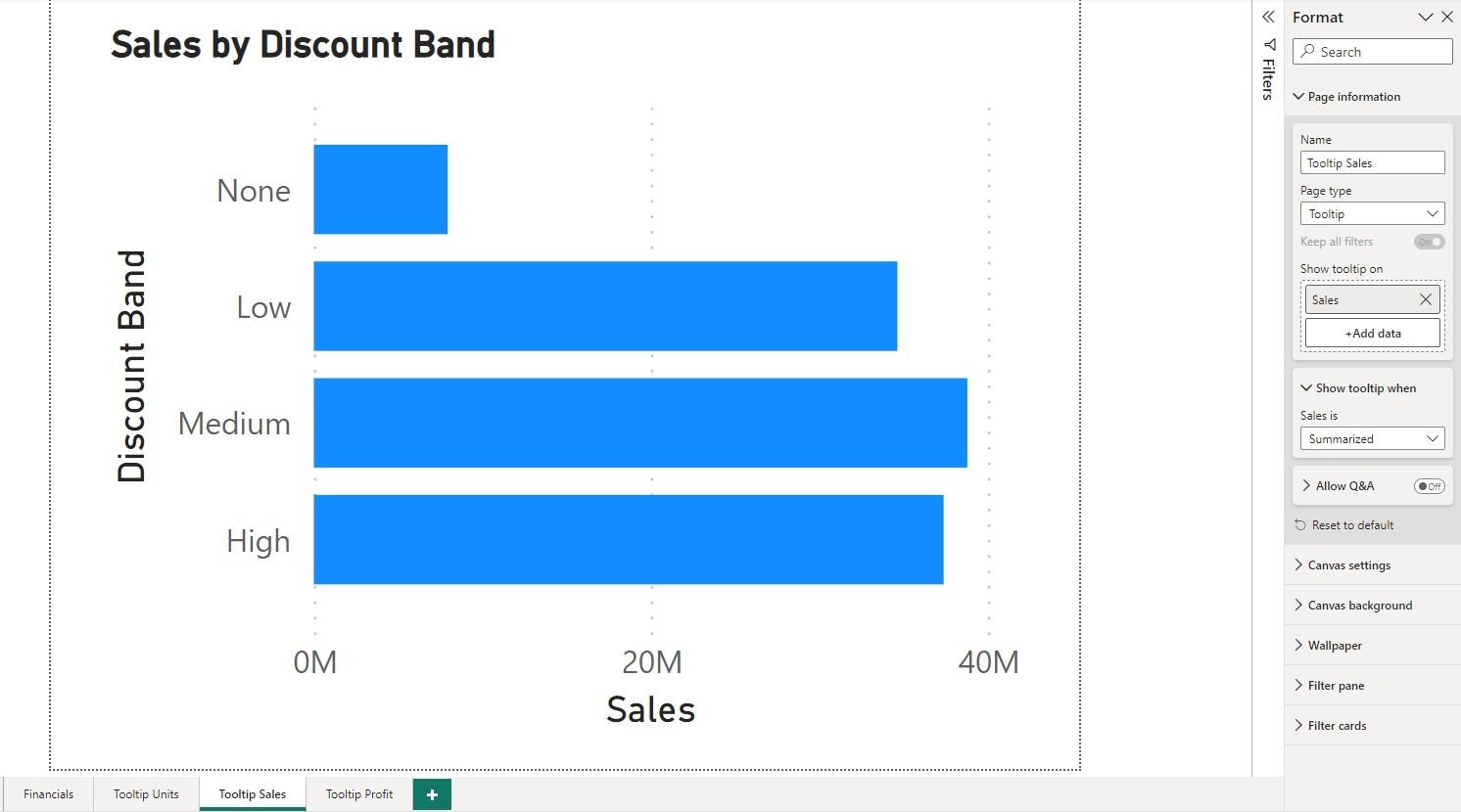 Power Bi Clustered Column Chart Tooltip
