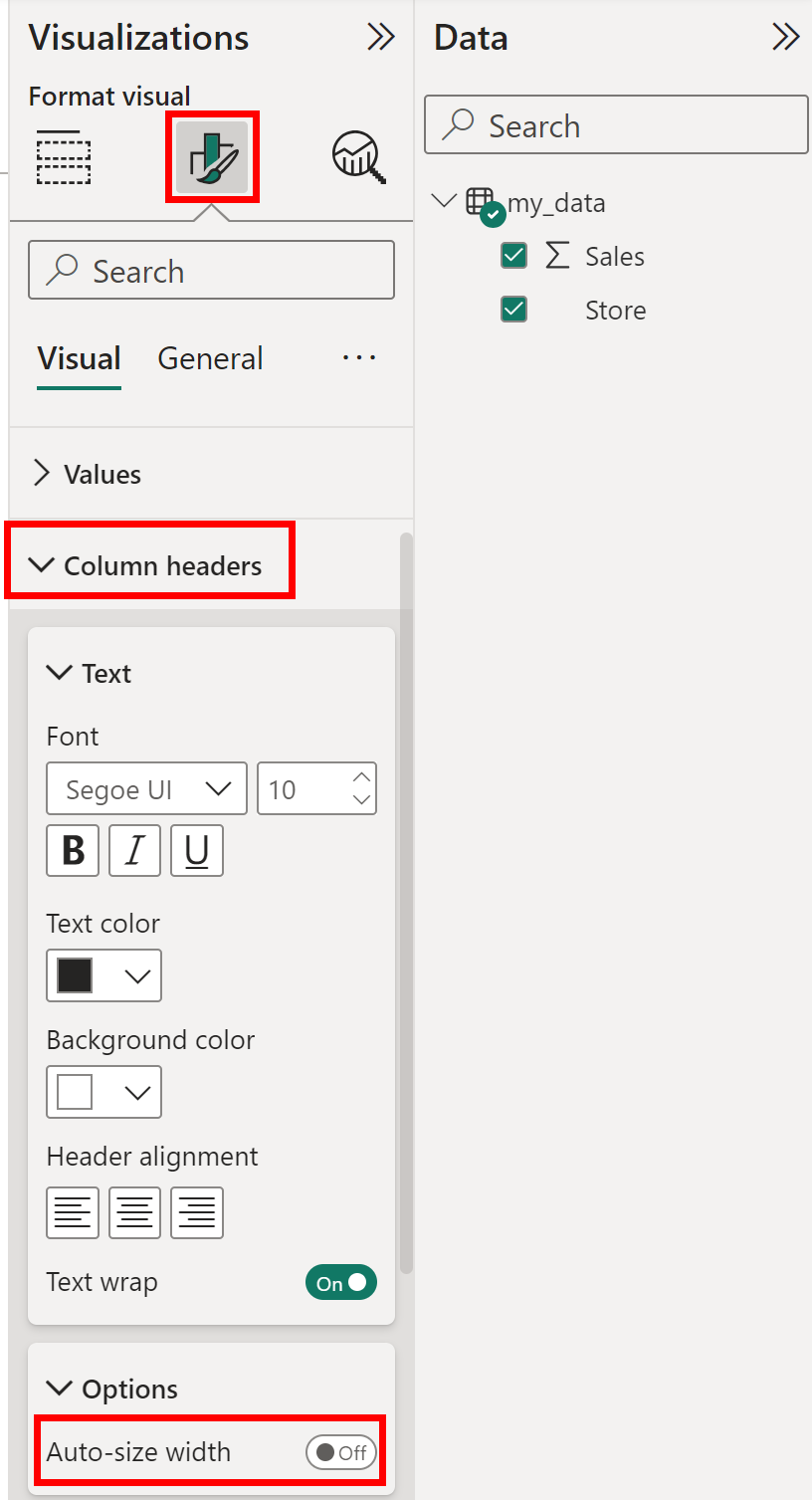 Column Chart Power Bi Column Width