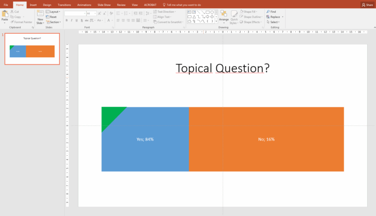 Powerpoint Stacked Bar Chart With Wrong Bar Length Super User