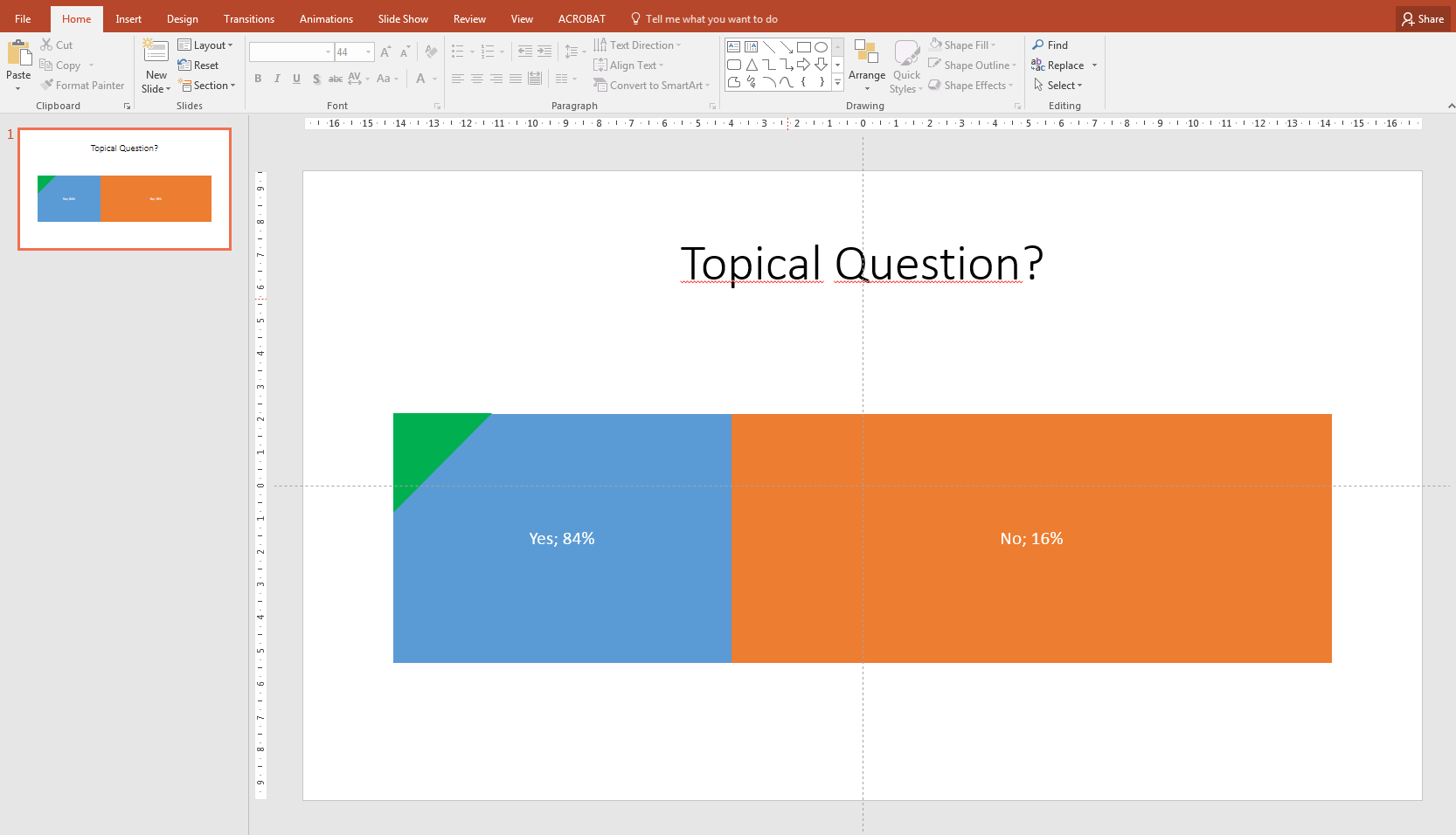 Stacked Column Chart Powerpoint