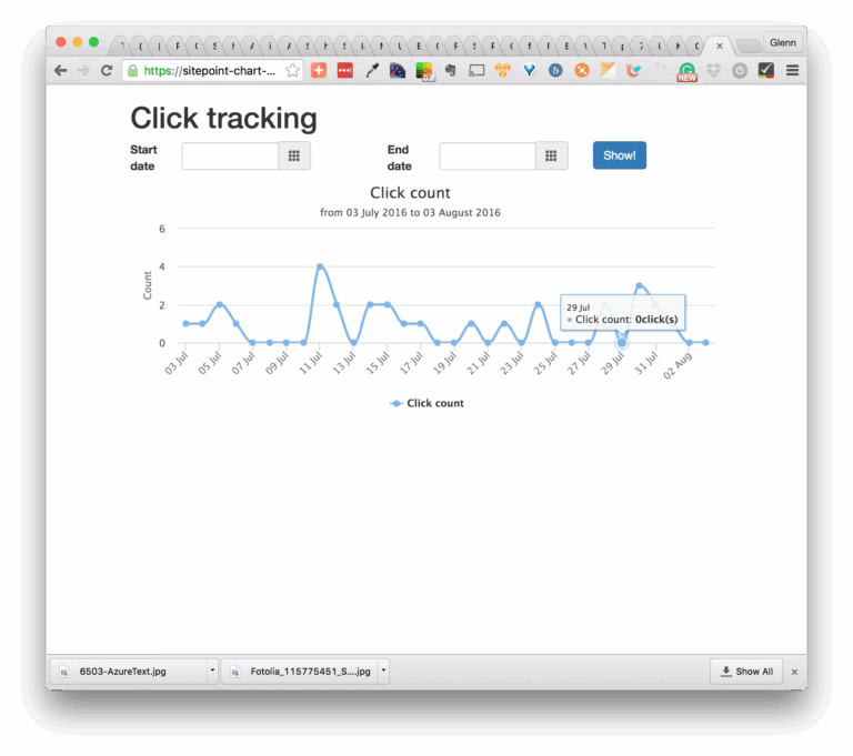 Practical Graphs On Rails Chartkick In Practice SitePoint
