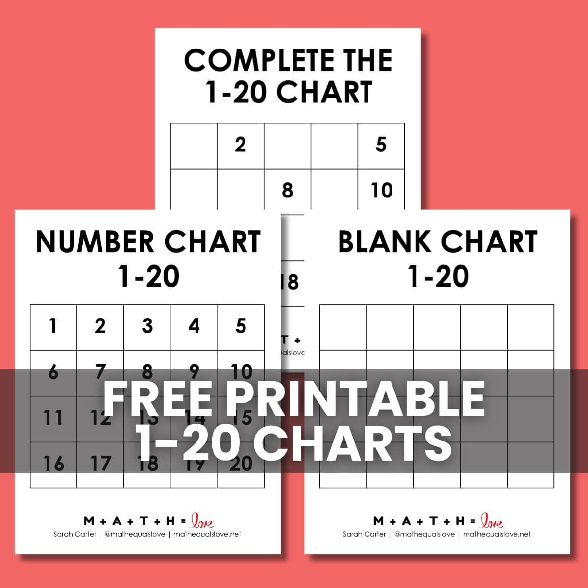 Printable Blank Charts 20 Column