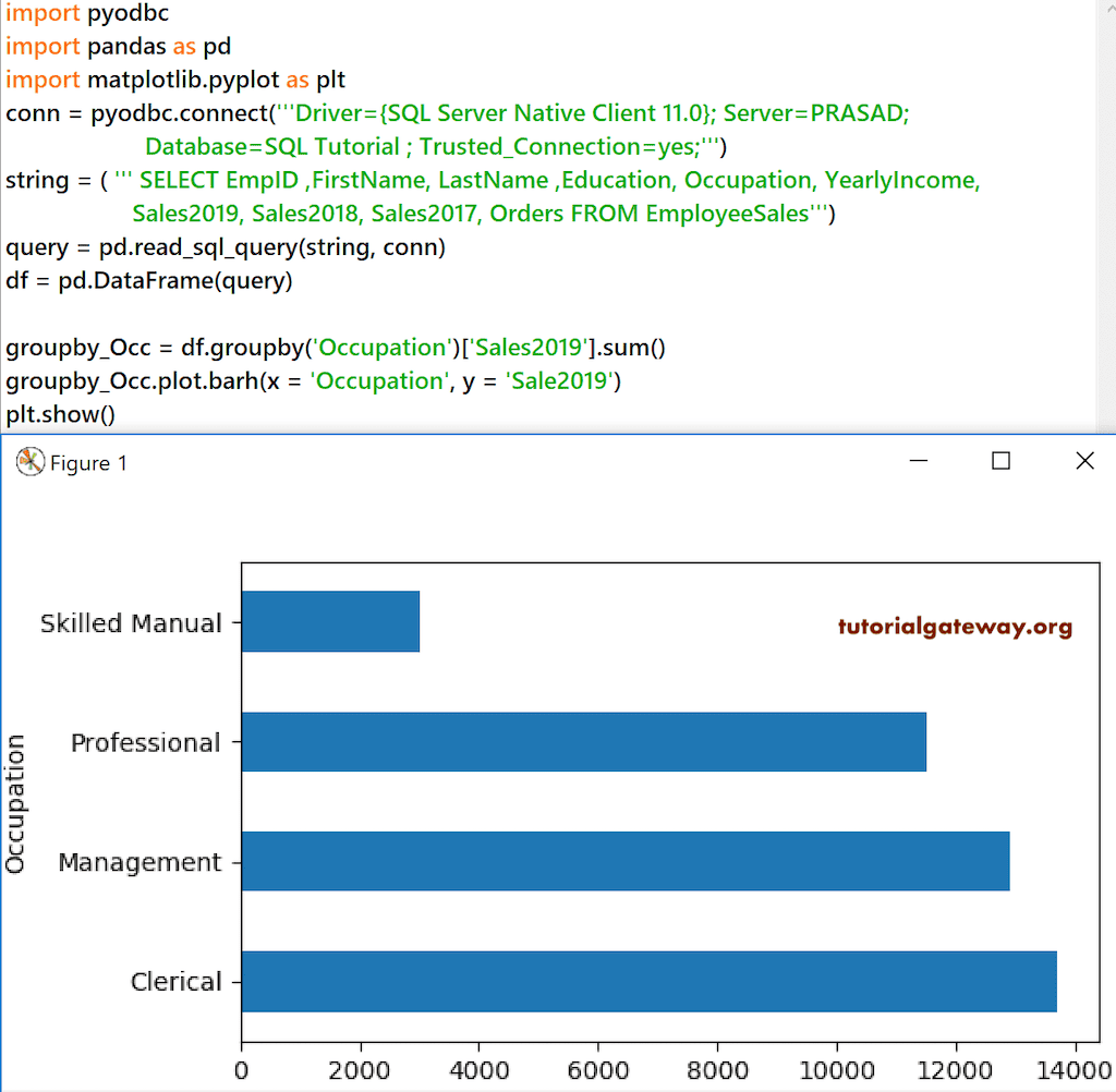 Pie Chart Python One Column Pandas