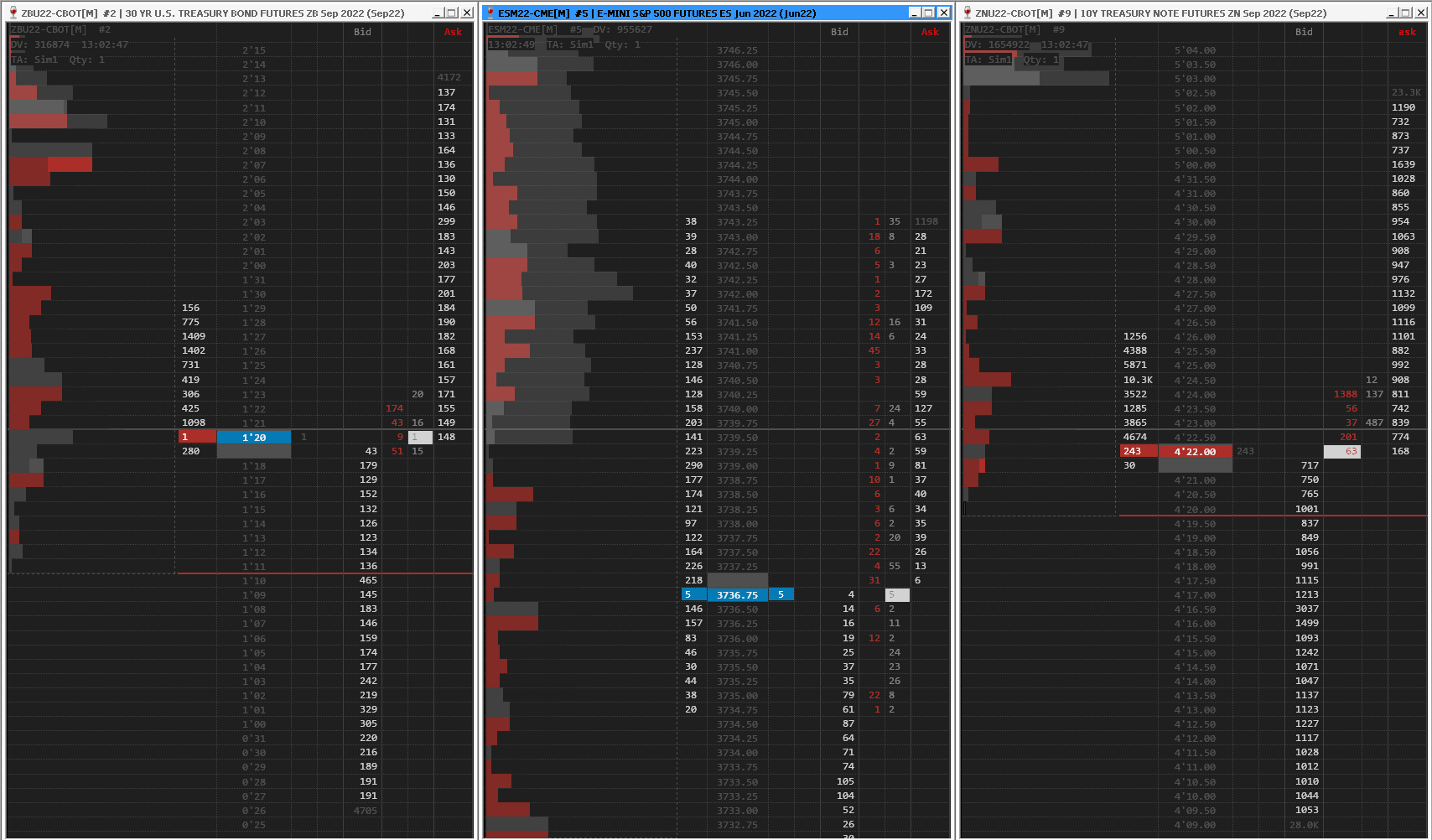 Re enable Display Of Volume Bars In SierraChart V2400 DOMs TicinoTrader
