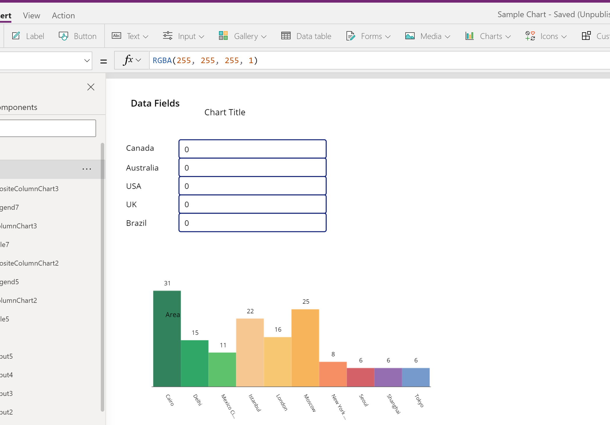 Real Time Chart Updates In PowerApps Using Collections Immersivecoder