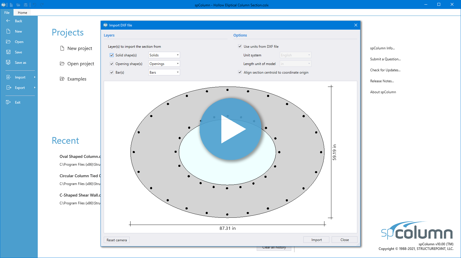 Reinforced Concrete Column Wall Pier U0026 Pile Design Software