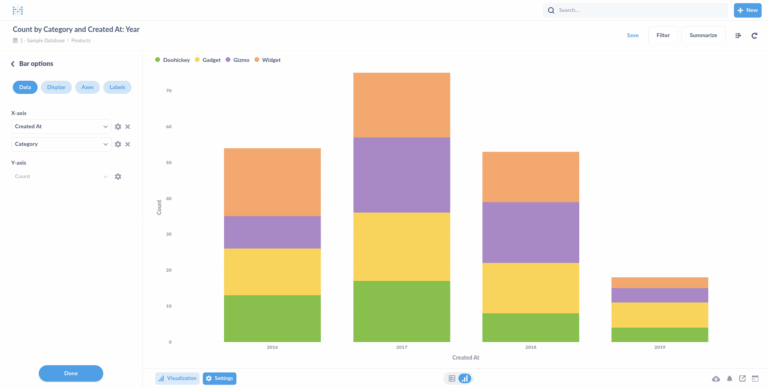 Side by side Stacked Bar Charts Get Help Metabase Discussion