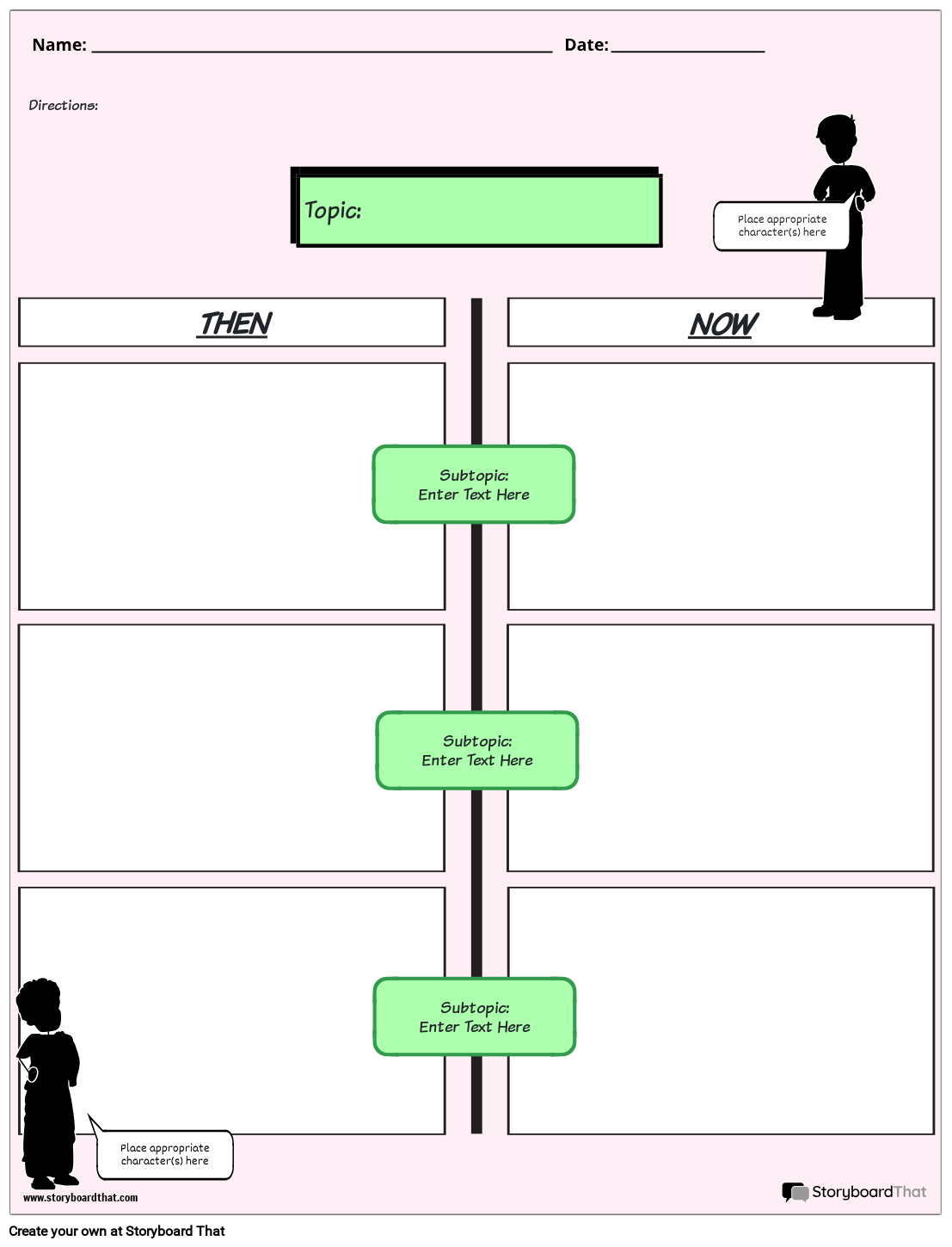 Social Studies Graphic Organizers By Storyboard That