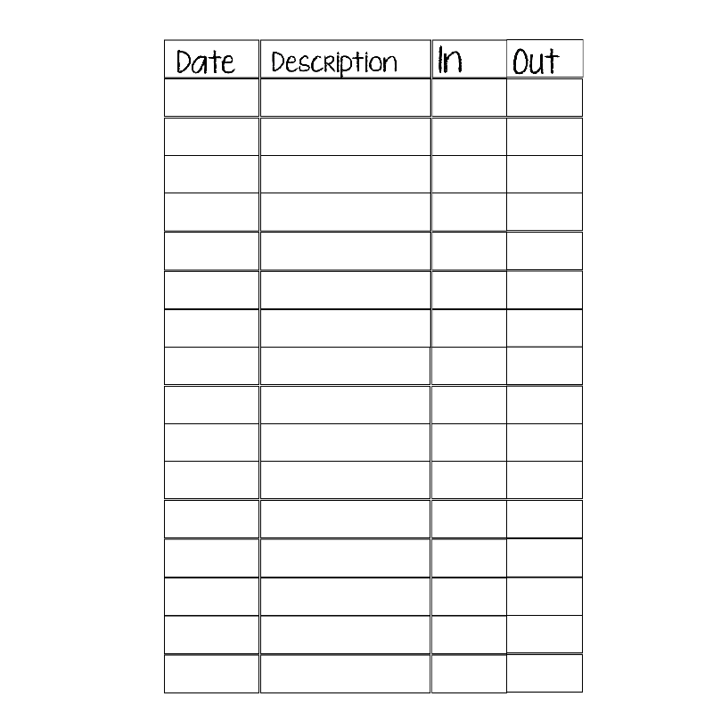 Spiral Bound Normal Paper Account Book A4 LA Ink Printing Studio